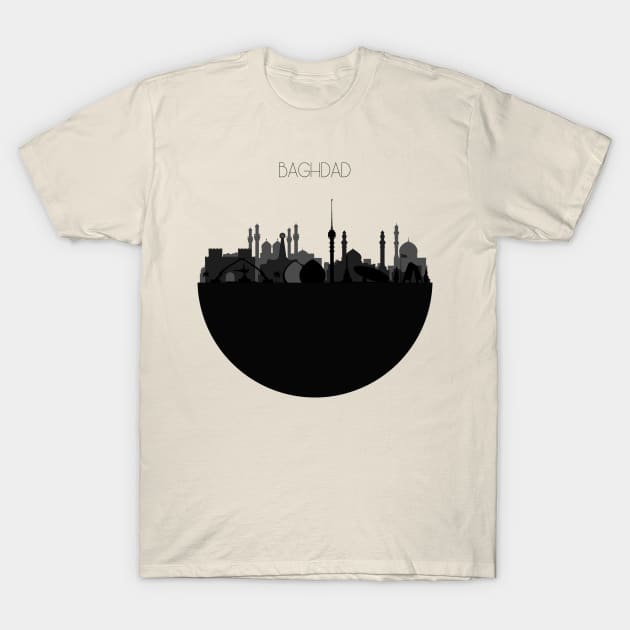 Baghdad Skyline T-Shirt by inspirowl